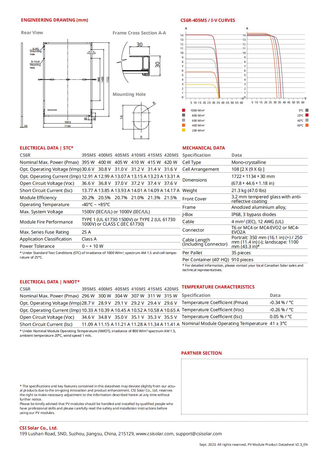 Canadian Solar 395-420W Solar Module customer image 3