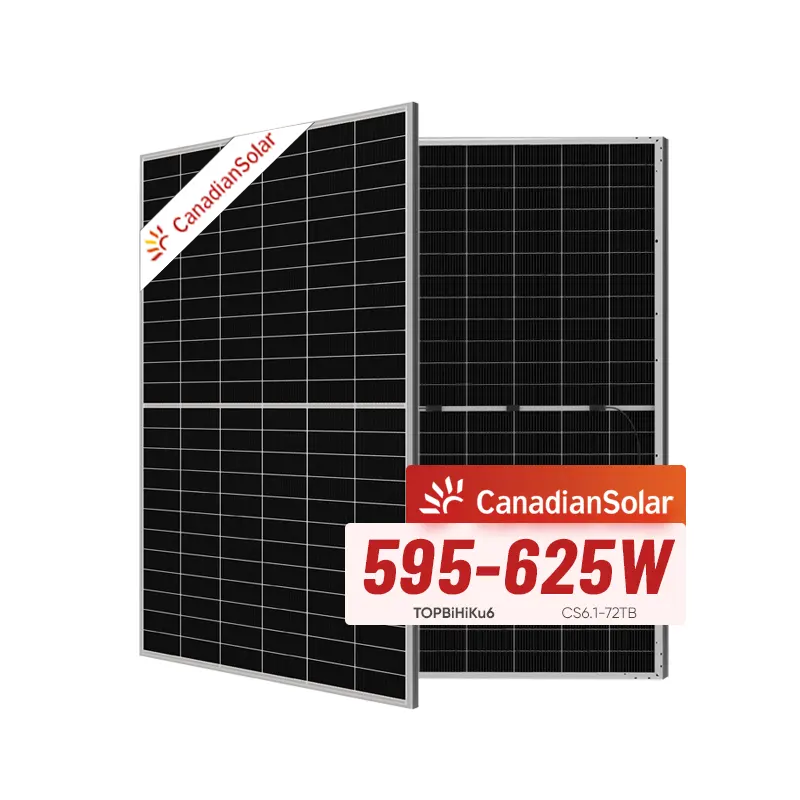 Canadian Solar Panels 595-625W