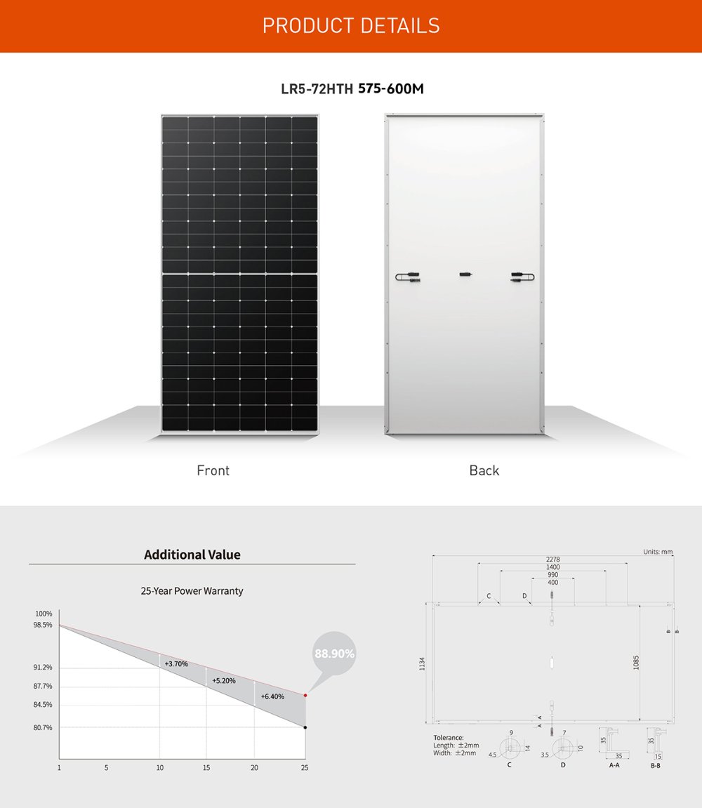LONGi Solar Panel 560-600W customer image 5