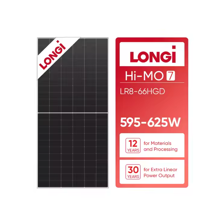 LONGi Solar Panel 595-625W