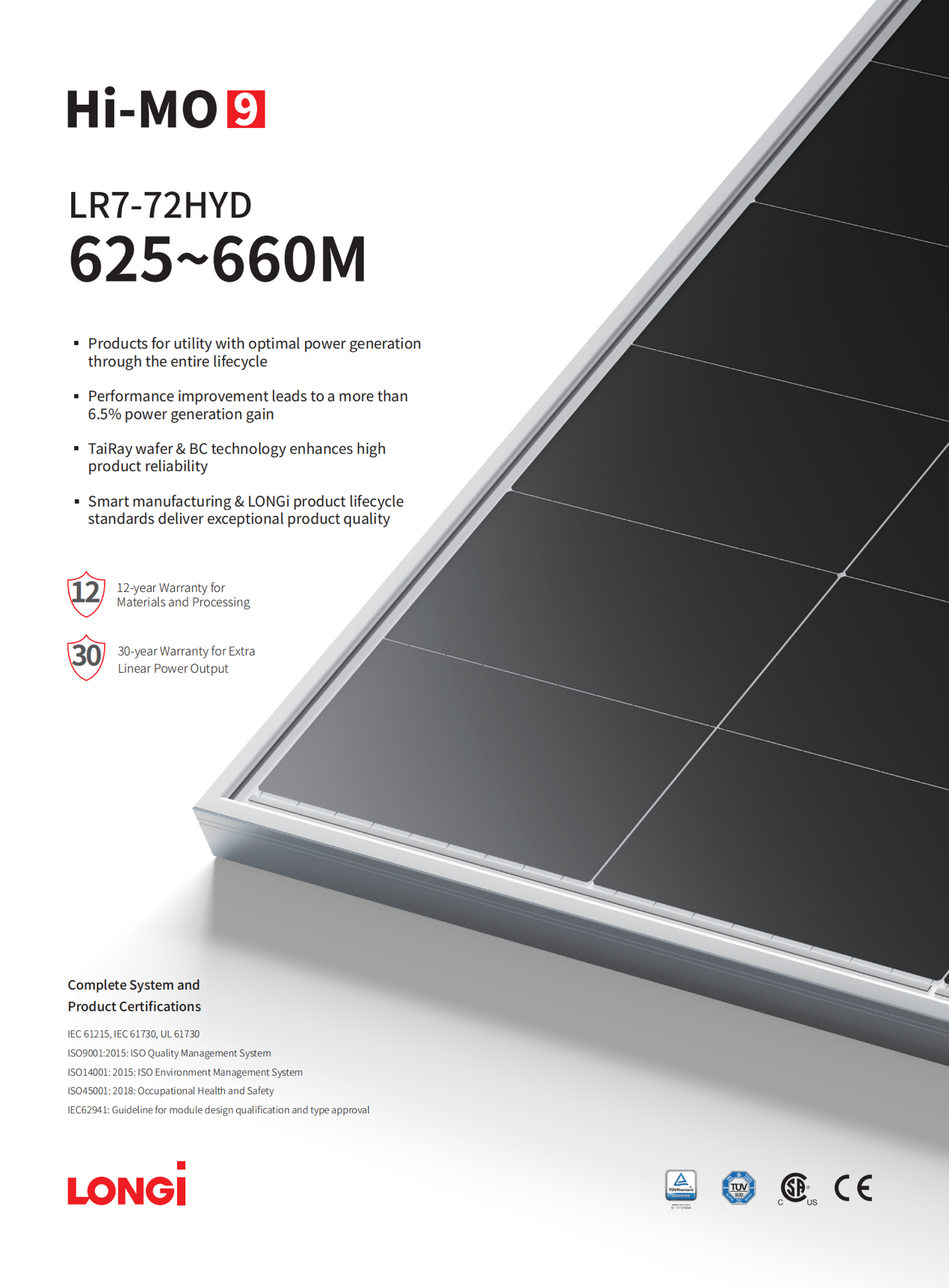 LONGi Solar Panel 595-625W customer image 2