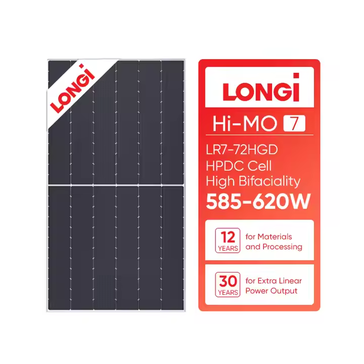 LONGi Solar Panels 585-620W