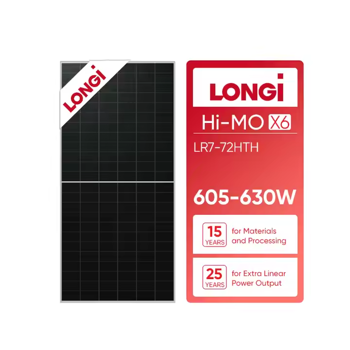 LONGi Solar Panels 600-630W