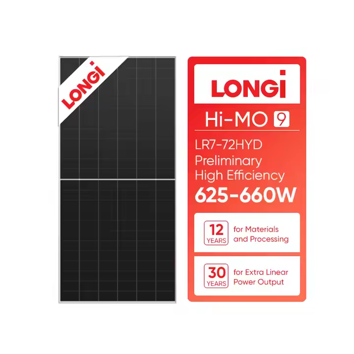 LONGi Solar Panels 625-660W